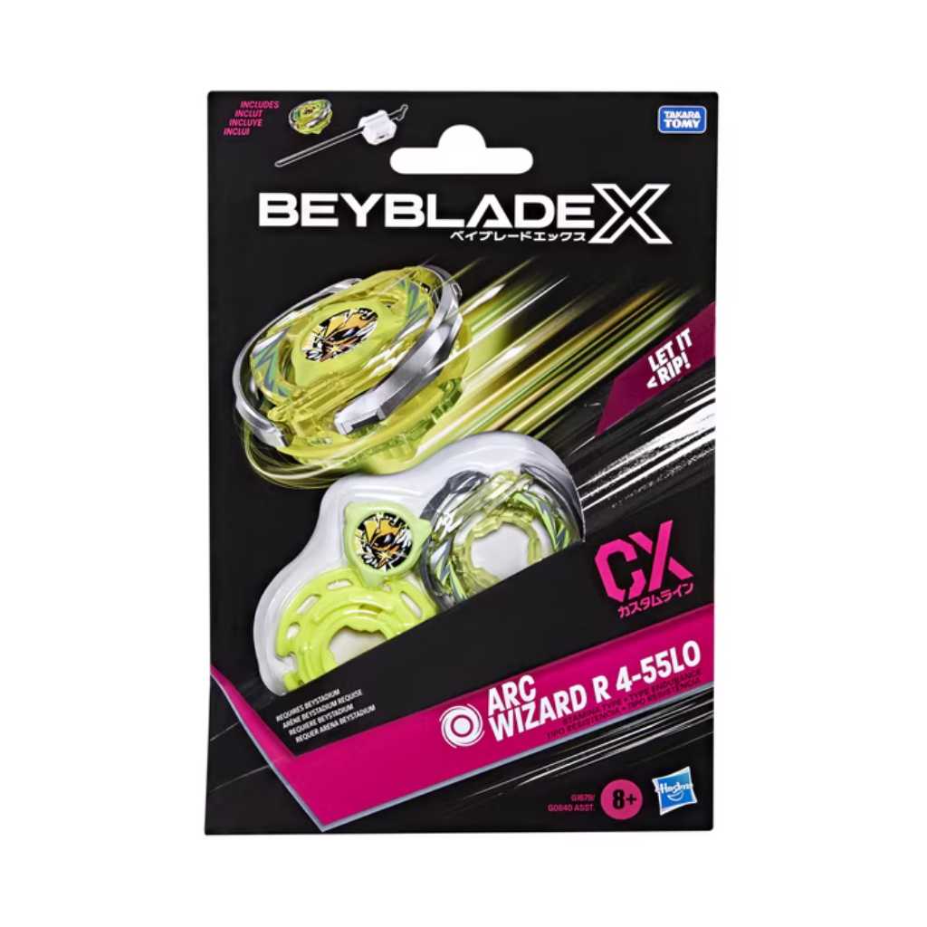Beyblade X - Arc Wizard R 4-55LO CX Starter Pack Set