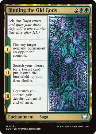 Binding the Old Gods (EOC-052) - Commander: Edge of Eternities
