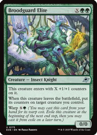 Broodguard Ellite (EOE-175) - Edge of Eternities Foil