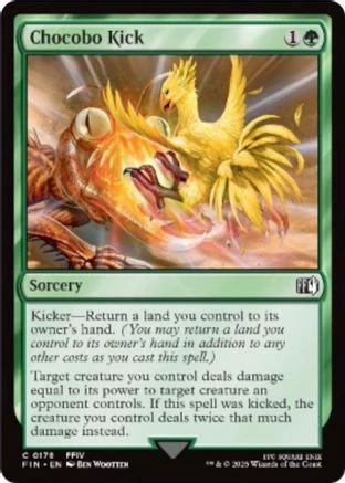 Chocobo Kick (FIN-178) - FINAL FANTASY Foil