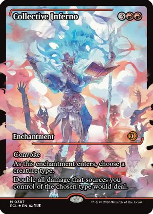 Collective Inferno (Showcase) (ECL-387) - Lorwyn Eclipsed Foil