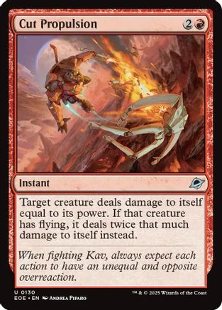 Cut Propulsion (EOE-130) - Edge of Eternities Foil