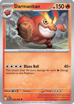 Darmanitan 16 - ME02 Phantasmal Flames
