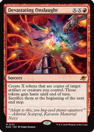 Devastating Onslaught (EOE-132) - Edge of Eternities