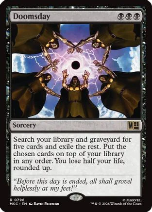 Doomsday (MSC-796) - Commander: Marvel Super Heroes Foil