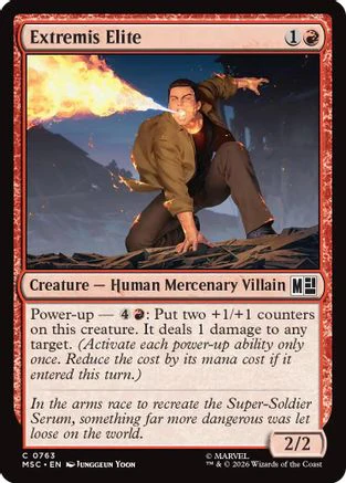 Extremis Elite (MSC-763) - Commander: Marvel Super Heroes Foil