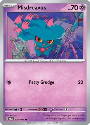 Misdreavus 35 - ME02 Phantasmal Flames