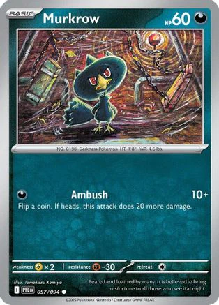 Murkrow 57 - ME02 Phantasmal Flames