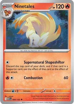 Ninetales 20 - ME01 Mega Evolution