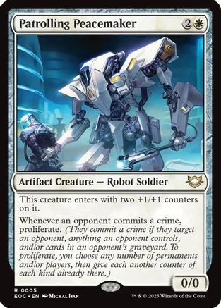 Patrolling Peacemaker (EOC-005) - Commander: Edge of Eternities