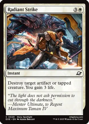 Radiant Strike (EOE-029) - Edge of Eternities