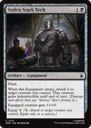 Stolen Stark Tech (MSH-114) - Marvel Super Heroes