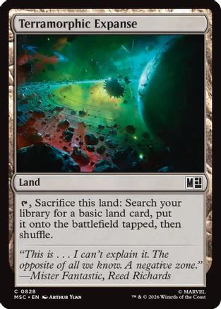 Terramorphic Expanse (MSC-828) - Commander: Marvel Super Heroes
