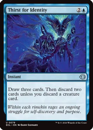 Thirst for Identity (ECL-079) - Lorwyn Eclipsed Foil