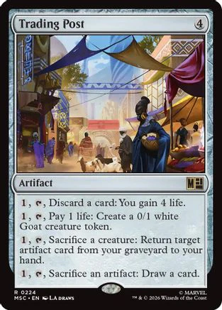 Trading Post (MSC-224) - Commander: Marvel Super Heroes