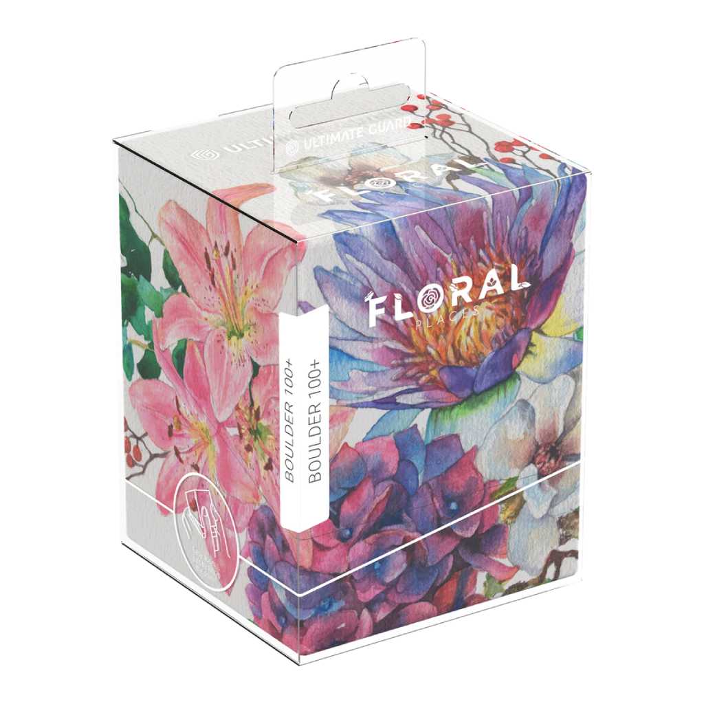 Ultimate Guard - Boulder Deck Case - Coral Places 100+ (Various Styles)