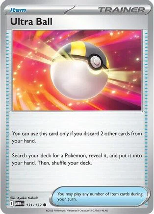 Ultra Ball 131 - ME01 Mega Evolution Reverse Holofoil