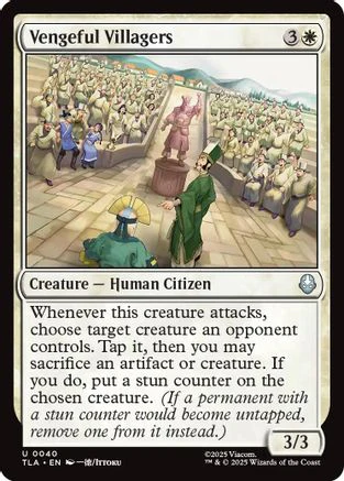 Vengeful Villagers (TLA-040) - Avatar: The Last Airbender