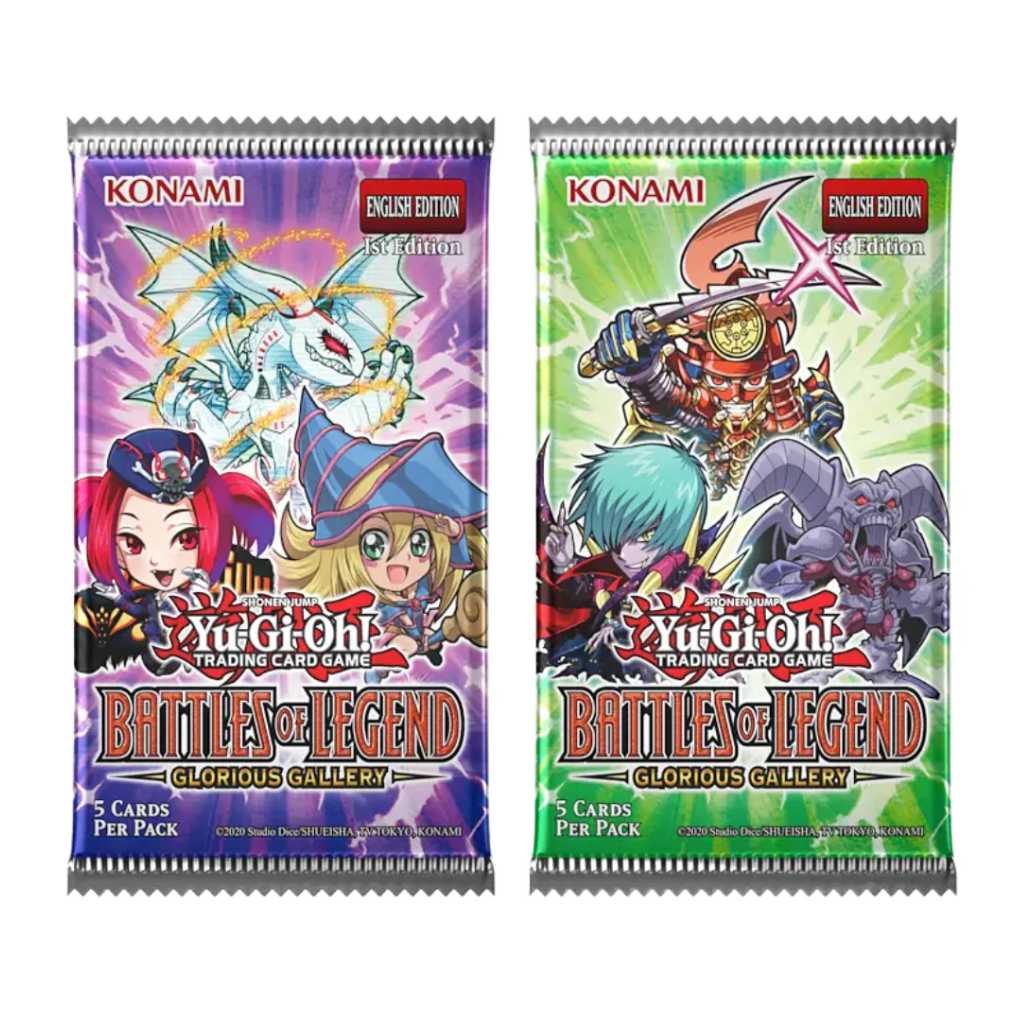 Yugioh - Glorious Gallery Booster Pack - 1st Edition